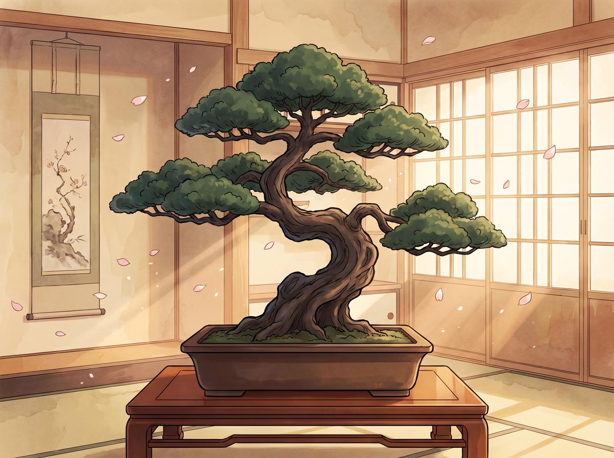 女神视频植物视频-盆景艺术视频演示